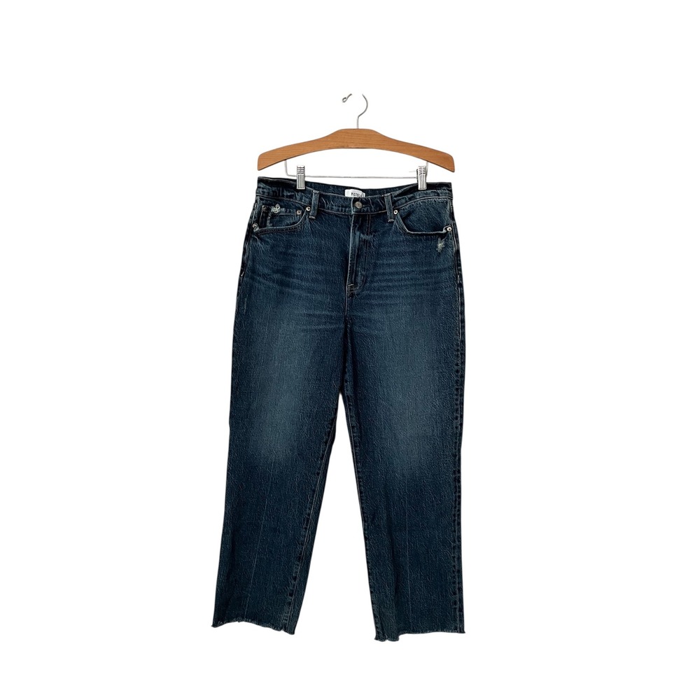 Pistola High-Rise Straight Leg Jeans — Dark Blue Wash - Picture 2 of 8